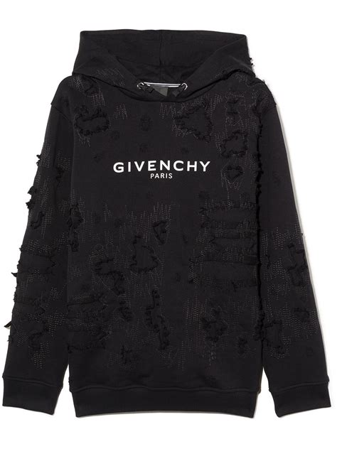 givenchy baby hoodie|Givenchy hoodie distressed.